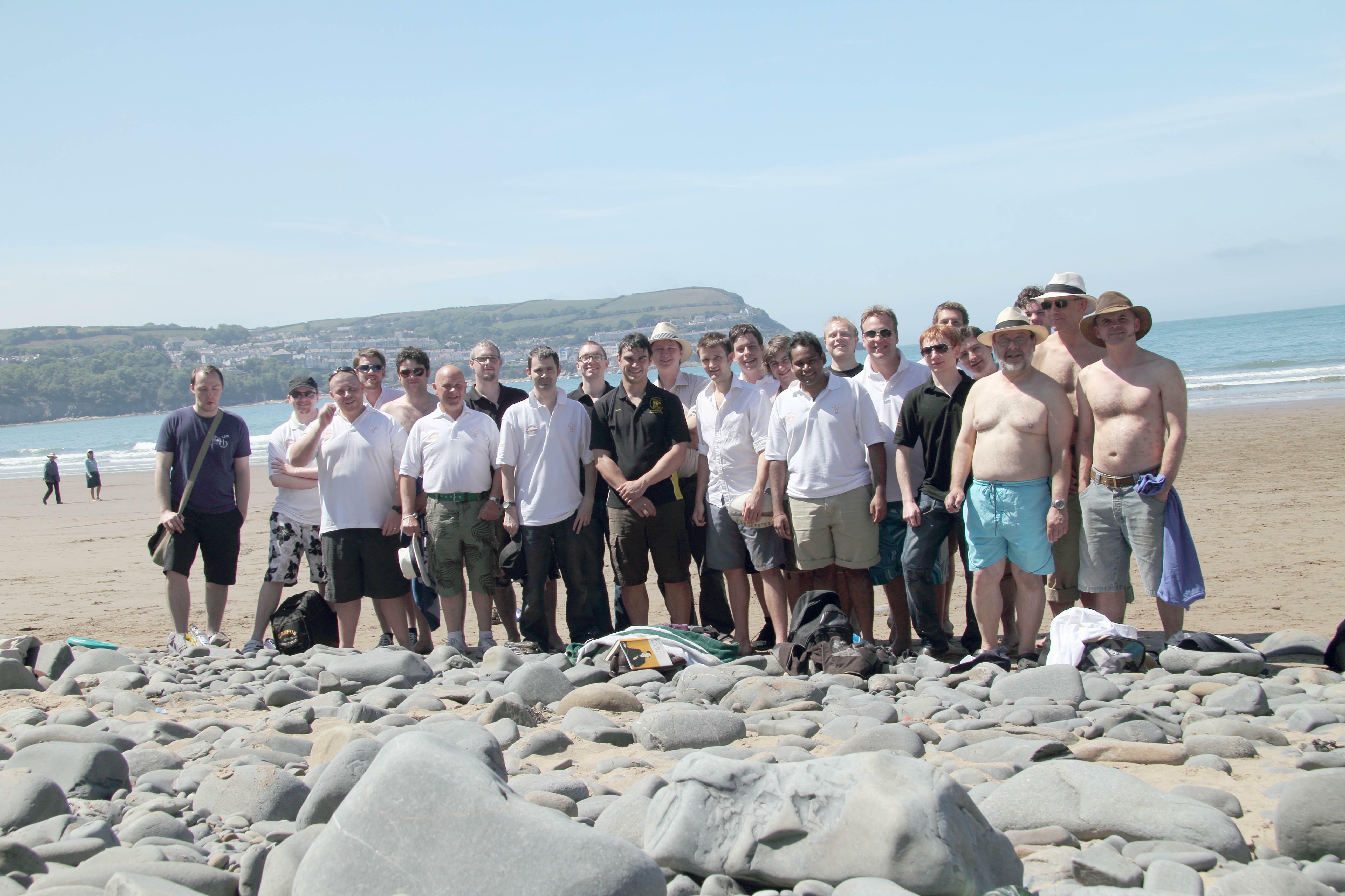 Gentlemen at the Sea Side